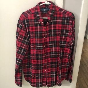 Ralph Lauren Flannel Button-Down